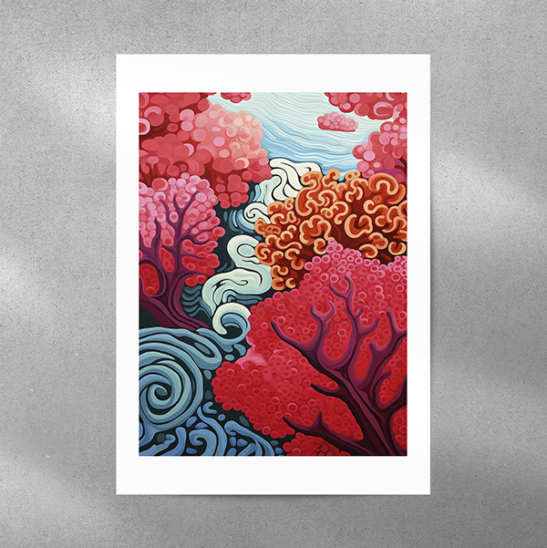 Painting of a Coral Reef